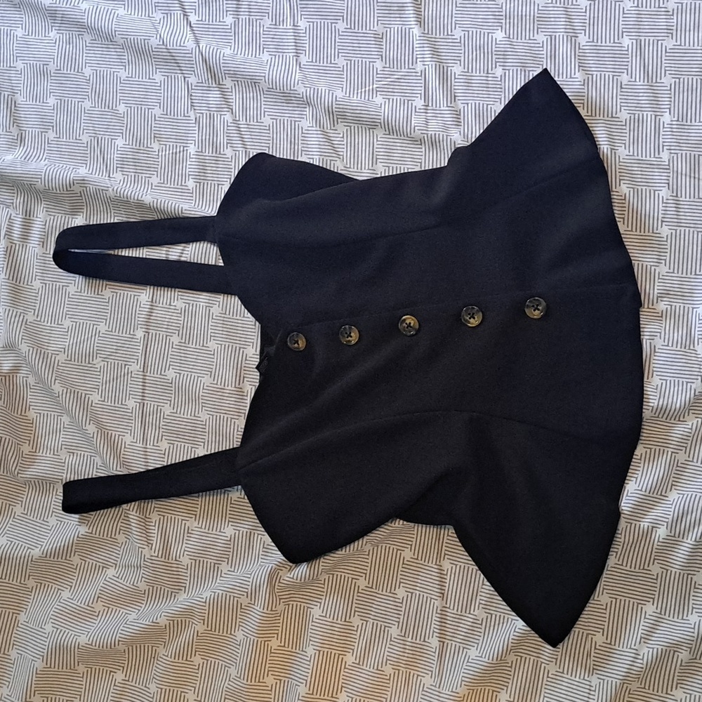 Black Button Up Blouse Forever 21 Size S
